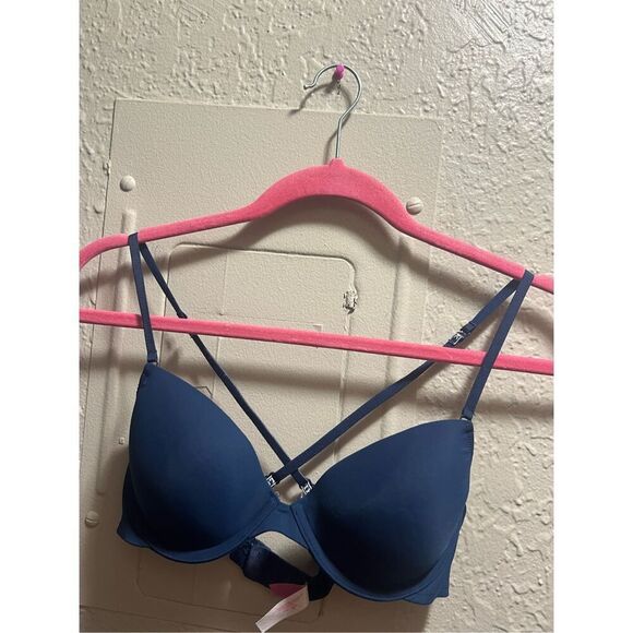 PINK By Victoria’s Secret Blue Bra Woman’s Size 36B - Picture 6 of 11